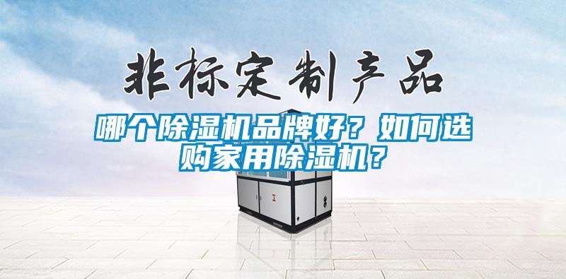 哪個除濕機(jī)品牌好？如何選購家用除濕機(jī)？