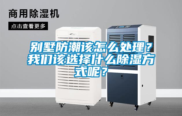 別墅防潮該怎么處理？我們該選擇什么除濕方式呢？