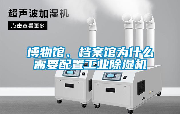 博物館、檔案館為什么需要配置工業(yè)除濕機(jī)