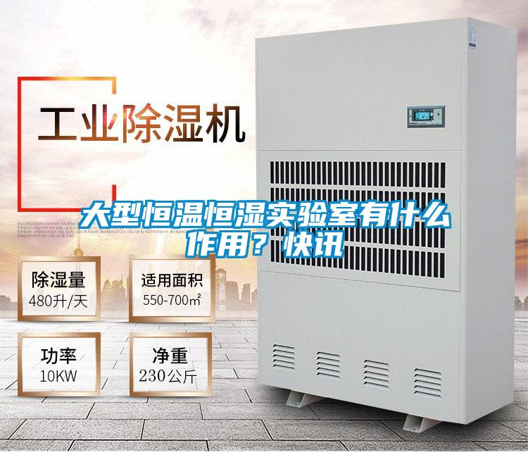 大型恒溫恒濕實(shí)驗(yàn)室有什么作用？快訊