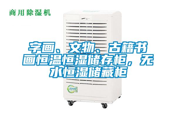字畫、文物、古籍書畫恒溫恒濕儲存柜，無水恒濕儲藏柜