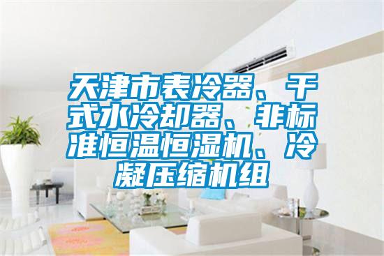 天津市表冷器、干式水冷卻器、非標準恒溫恒濕機、冷凝壓縮機組