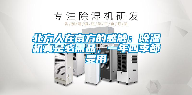 北方人在南方的感觸：除濕機真是必需品，一年四季都要用