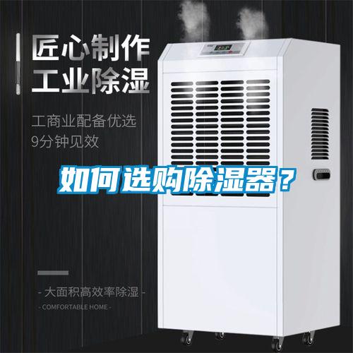 如何選購除濕器？