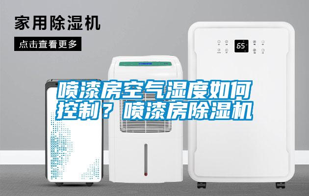 噴漆房空氣濕度如何控制？噴漆房除濕機