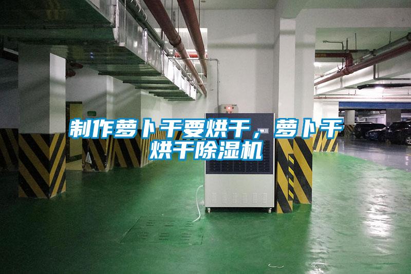 制作蘿卜干要烘干，蘿卜干烘干除濕機