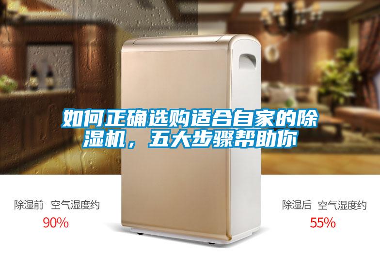 如何正確選購適合自家的除濕機，五大步驟幫助你