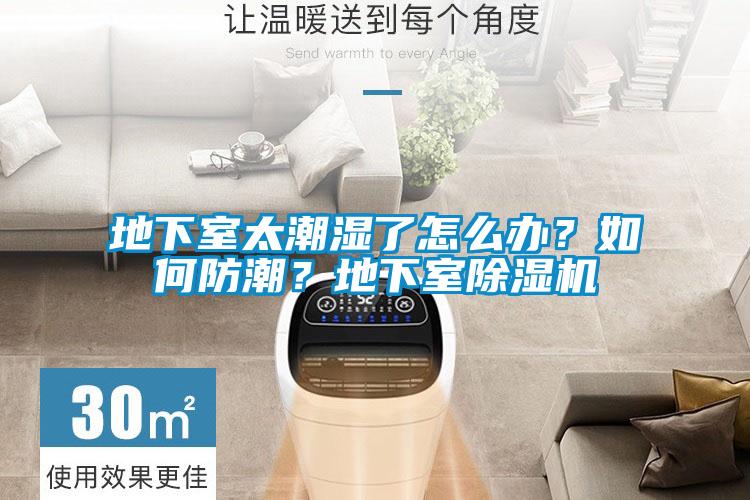 地下室太潮濕了怎么辦？如何防潮？地下室除濕機