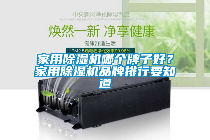 家用除濕機(jī)哪個牌子好？家用除濕機(jī)品牌排行要知道