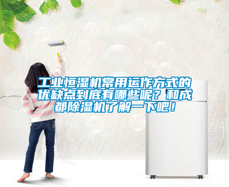工業(yè)恒濕機常用運作方式的優(yōu)缺點到底有哪些呢？和成都除濕機了解一下吧！