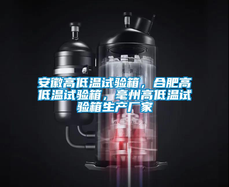 安徽高低溫試驗箱，合肥高低溫試驗箱，毫州高低溫試驗箱生產(chǎn)廠家
