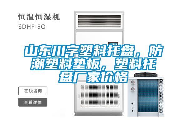 山東川字塑料托盤，防潮塑料墊板，塑料托盤廠家價(jià)格