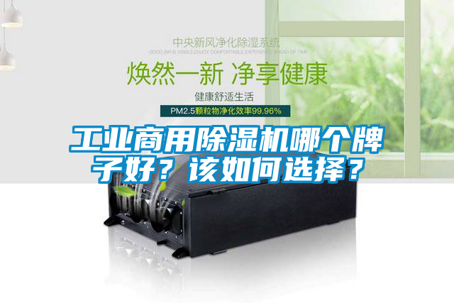 工業(yè)商用除濕機(jī)哪個(gè)牌子好？該如何選擇？