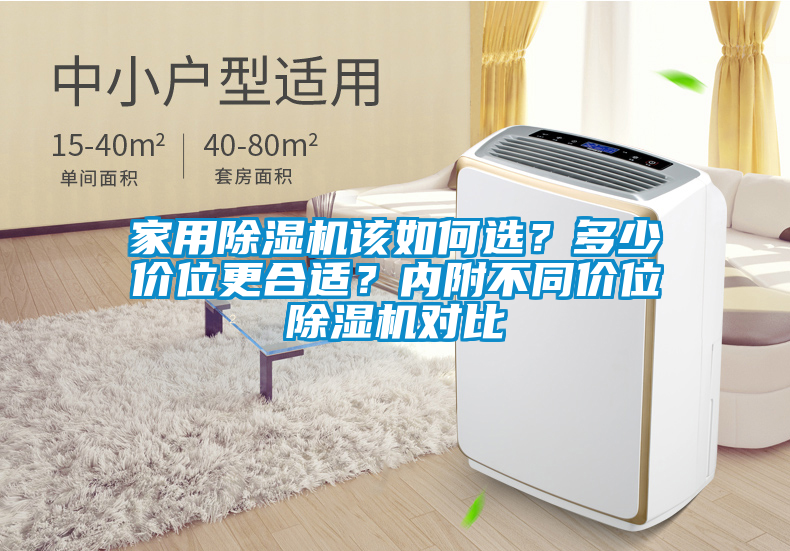 家用除濕機該如何選？多少價位更合適？內(nèi)附不同價位除濕機對比