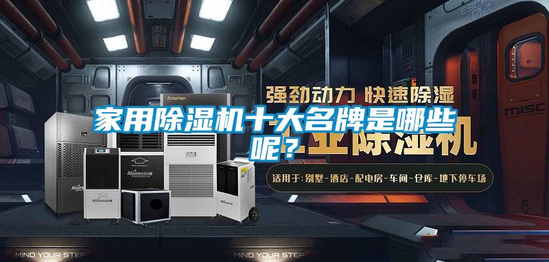 家用除濕機十大名牌是哪些呢？