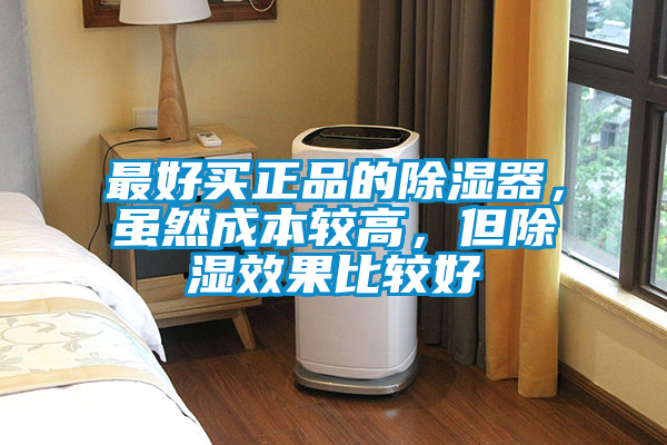 最好買正品的除濕器，雖然成本較高，但除濕效果比較好