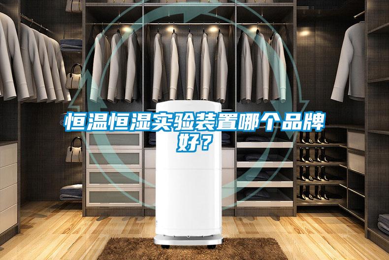 恒溫恒濕實驗裝置哪個品牌好？