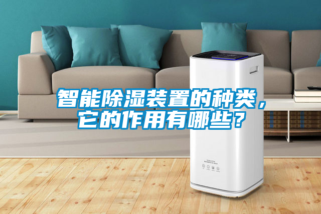 智能除濕裝置的種類，它的作用有哪些？