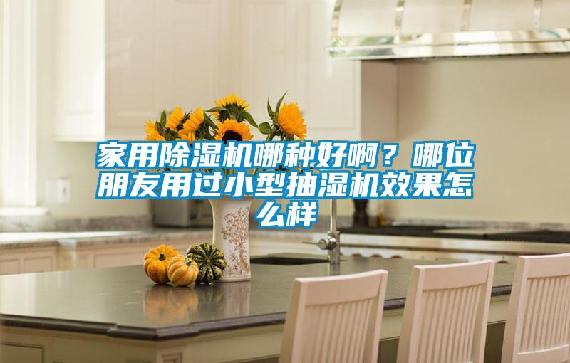 家用除濕機(jī)哪種好?。磕奈慌笥延眠^小型抽濕機(jī)效果怎么樣