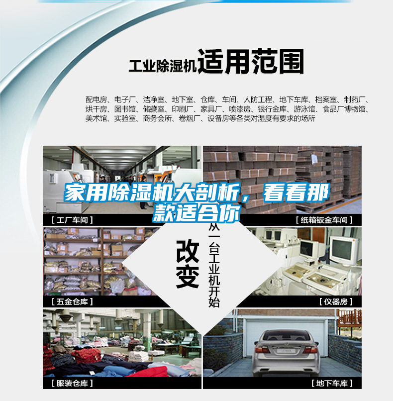 家用除濕機大剖析，看看那款適合你