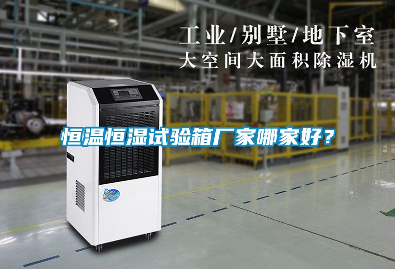 恒溫恒濕試驗(yàn)箱廠家哪家好？