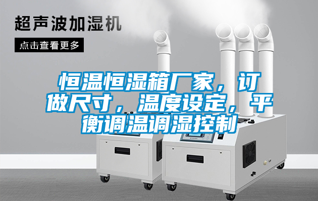 恒溫恒濕箱廠家，訂做尺寸，溫度設(shè)定，平衡調(diào)溫調(diào)濕控制