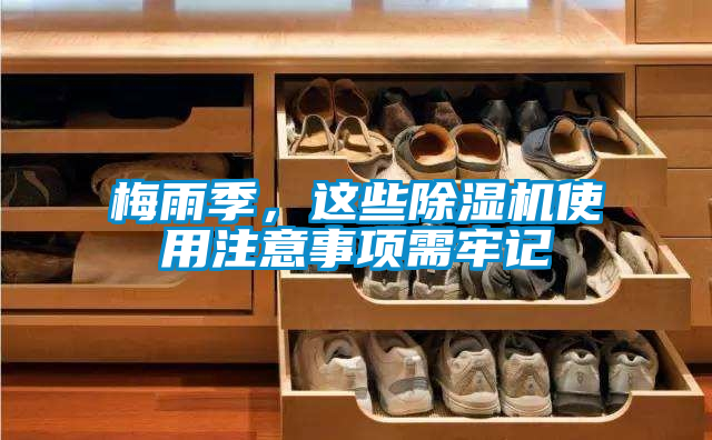 梅雨季，這些除濕機(jī)使用注意事項(xiàng)需牢記