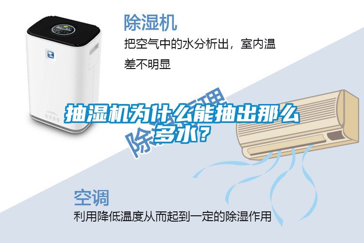 抽濕機(jī)為什么能抽出那么多水？