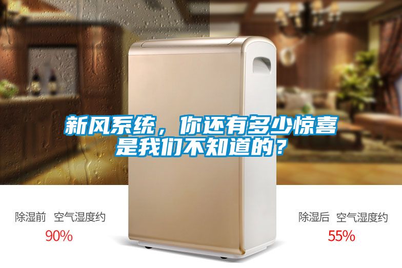 新風(fēng)系統(tǒng)，你還有多少驚喜是我們不知道的？