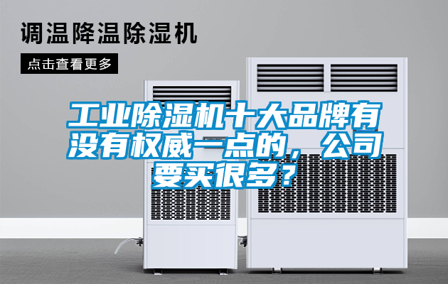 工業(yè)除濕機(jī)十大品牌有沒有權(quán)威一點(diǎn)的，公司要買很多？