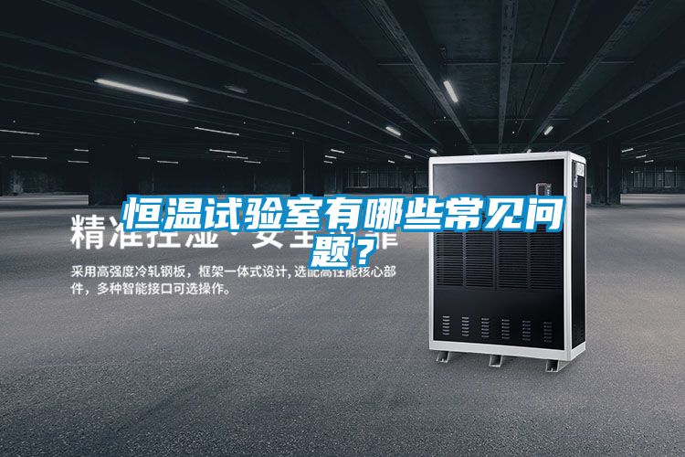 恒溫試驗(yàn)室有哪些常見問題？