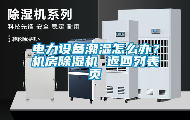 電力設(shè)備潮濕怎么辦？機(jī)房除濕機(jī) 返回列表頁
