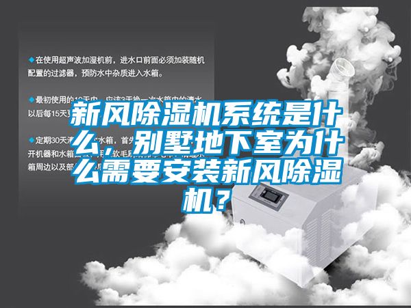 新風除濕機系統(tǒng)是什么，別墅地下室為什么需要安裝新風除濕機？