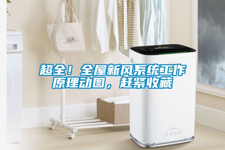 超全！全屋新風(fēng)系統(tǒng)工作原理動(dòng)圖，趕緊收藏