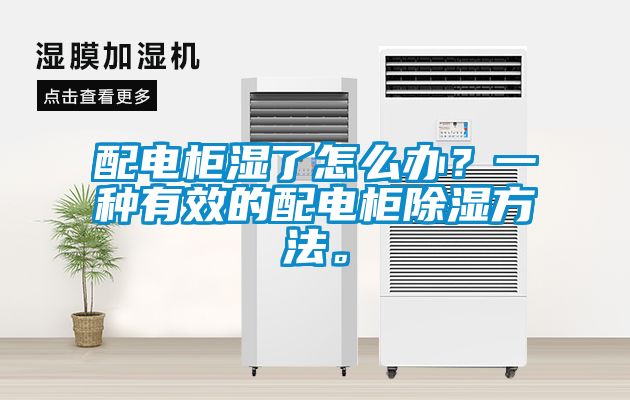 配電柜濕了怎么辦？一種有效的配電柜除濕方法。