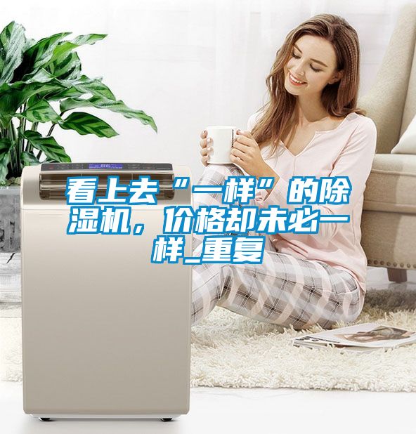 看上去“一樣”的除濕機(jī)，價(jià)格卻未必一樣_重復(fù)
