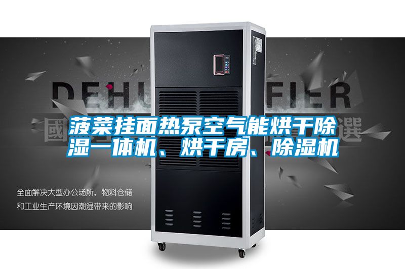 菠菜掛面熱泵空氣能烘干除濕一體機(jī)、烘干房、除濕機(jī)