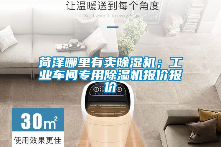 菏澤哪里有賣除濕機；工業(yè)車間專用除濕機報價報價