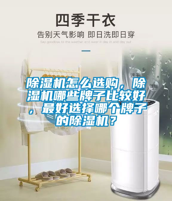 除濕機怎么選購，除濕機哪些牌子比較好，最好選擇哪個牌子的除濕機？