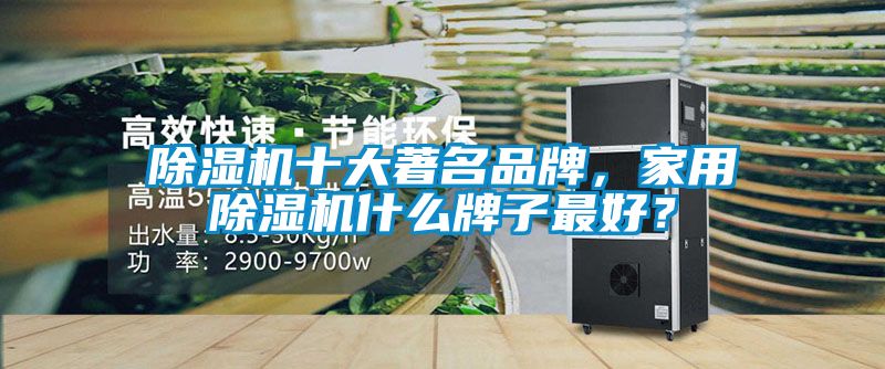 除濕機十大著名品牌，家用除濕機什么牌子最好？