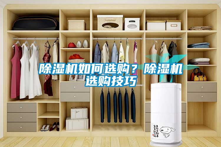 除濕機如何選購？除濕機選購技巧