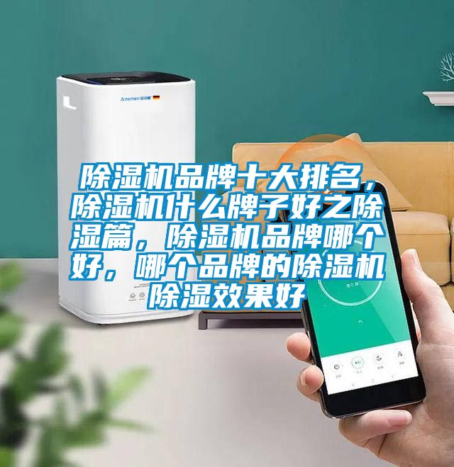 除濕機(jī)品牌十大排名，除濕機(jī)什么牌子好之除濕篇，除濕機(jī)品牌哪個(gè)好，哪個(gè)品牌的除濕機(jī)除濕效果好