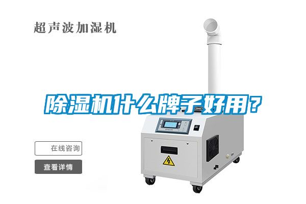除濕機什么牌子好用？