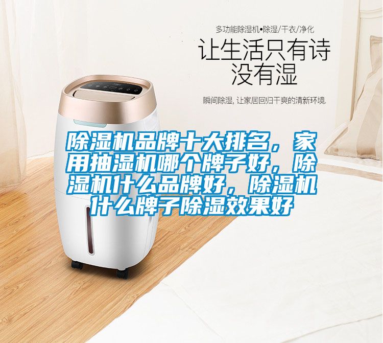 除濕機品牌十大排名，家用抽濕機哪個牌子好，除濕機什么品牌好，除濕機什么牌子除濕效果好