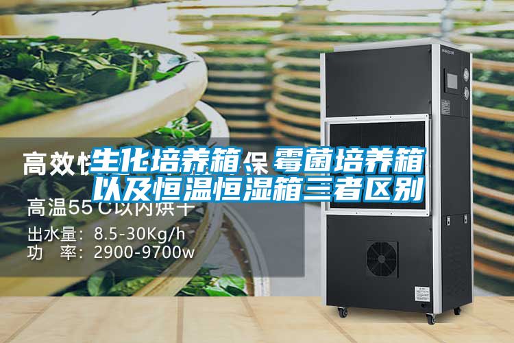 生化培養(yǎng)箱、霉菌培養(yǎng)箱以及恒溫恒濕箱三者區(qū)別