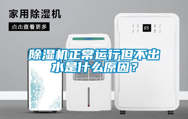 除濕機(jī)正常運(yùn)行但不出水是什么原因？