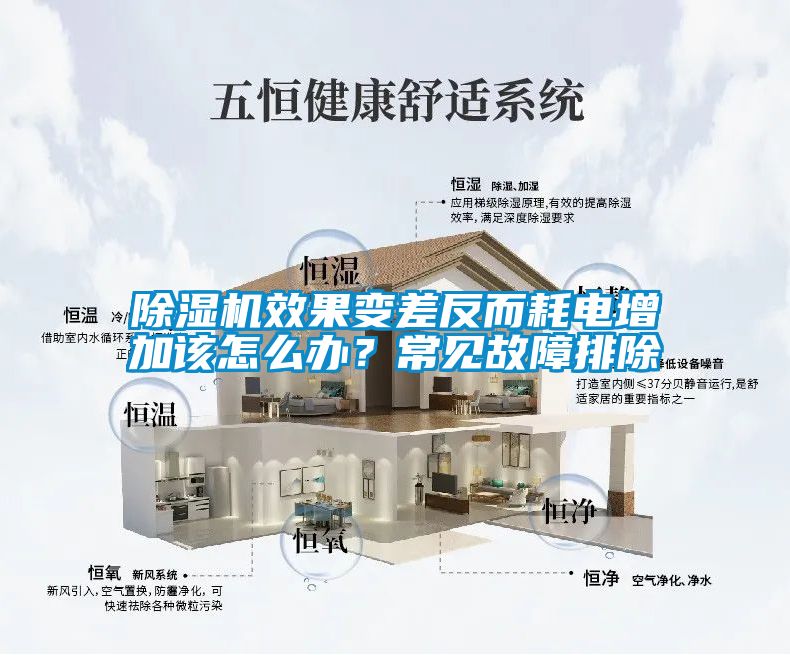 除濕機(jī)效果變差反而耗電增加該怎么辦？常見故障排除