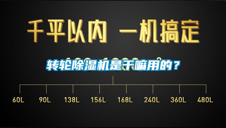 轉(zhuǎn)輪除濕機是干嘛用的？