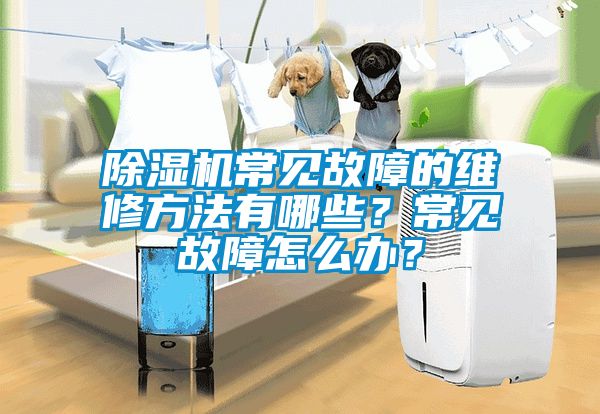 除濕機(jī)常見故障的維修方法有哪些？常見故障怎么辦？