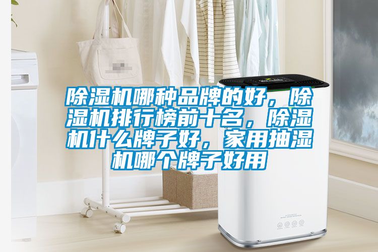除濕機哪種品牌的好，除濕機排行榜前十名，除濕機什么牌子好，家用抽濕機哪個牌子好用